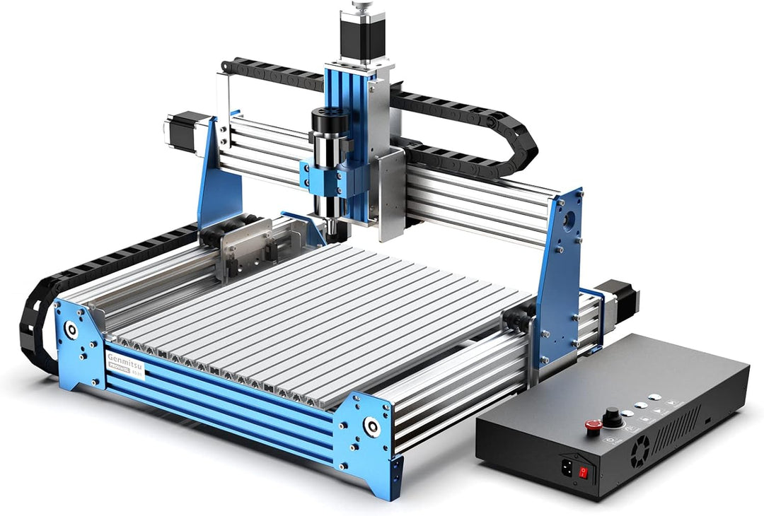 Genmitsu 4stk. T-Slot CNC-Arbeitsoberfläche aus Aluminium für CNC-Fräsmaschine PROVerXL 4030, 51 x 1