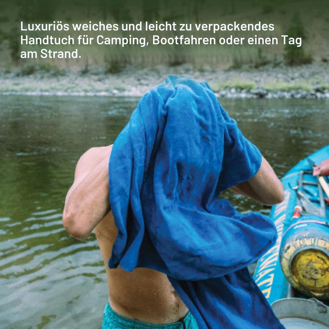 Sea to Summit - Tek Towel Reisehandtuch - Badetuch - Weiches Frottee - Saugfähig &amp; Schnelltrocknend