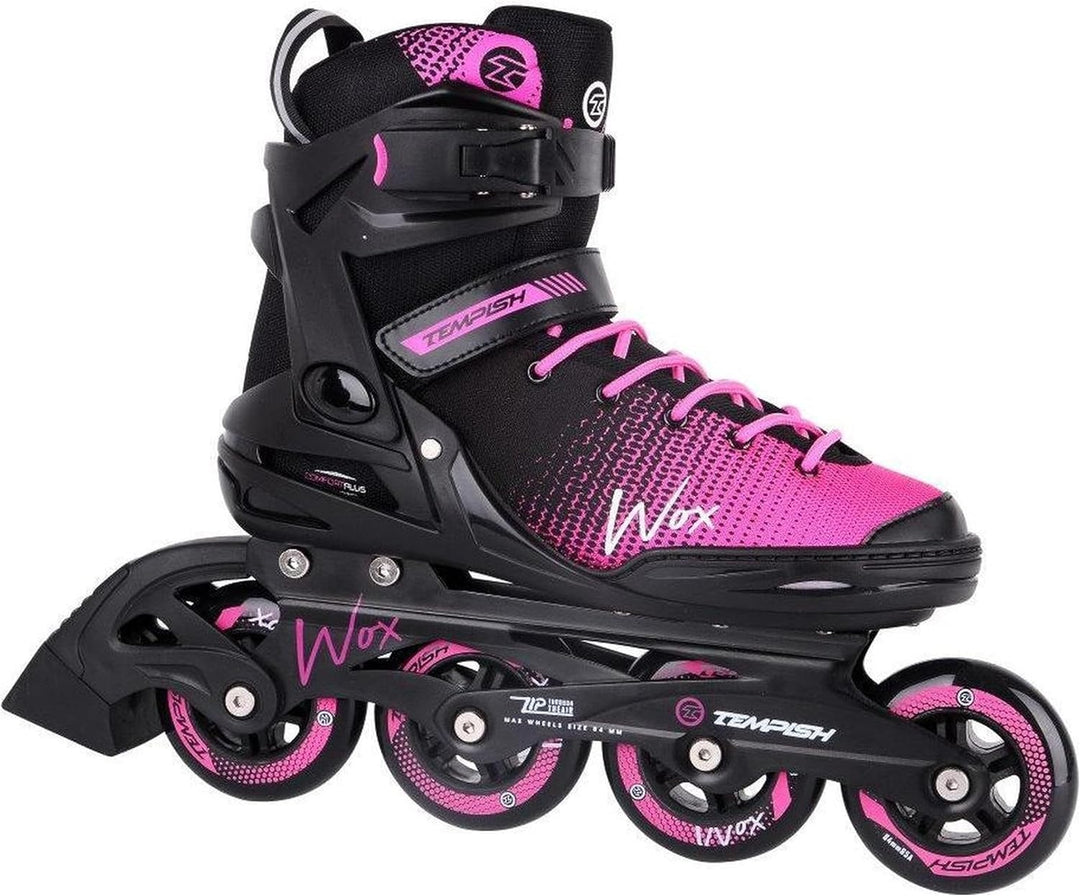 TEMPISH Damen Wox Lady Inline Skates 37 Schwarz/Pink, 37 Schwarz/Pink