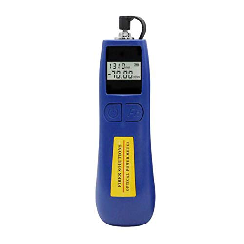 ALLGRIIT Optical Power Meter Optisches Mini-Leistungsmessgerät -70~+10dBm, Glasfasertester für 800-1