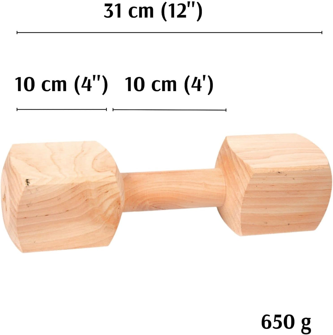 Dingo Apportier Holz aus einem Stück Erlenholz Apport für Gehorsam Obedience Spiel, Spass und Hundet