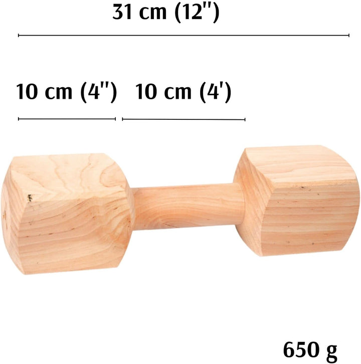 Dingo Apportier Holz aus einem Stück Erlenholz Apport für Gehorsam Obedience Spiel, Spass und Hundet