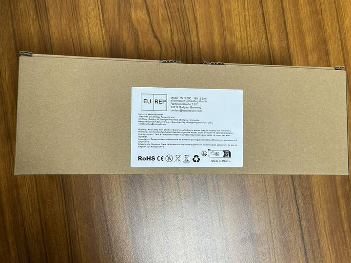Powarobor DCB184 18V 5,5Ah Li-Ion Ersatz Akku kompatibel mit Dewalt 18Volt Akkus Maschinen mit LED L