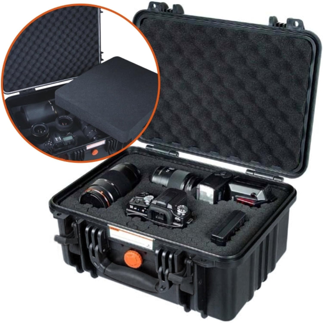 Vanguard Supreme 37F Wasserdichter Fotokoffer mit Schaumstoff schwarz, mit Schaumstoff