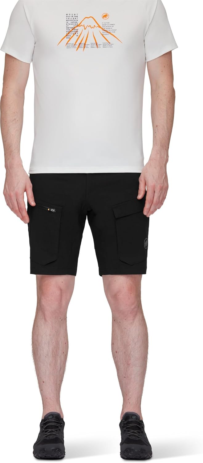 Mammut Herren Zinal Hybrid Shorts Pants Kurze Hose Schwarz 56, Schwarz 56