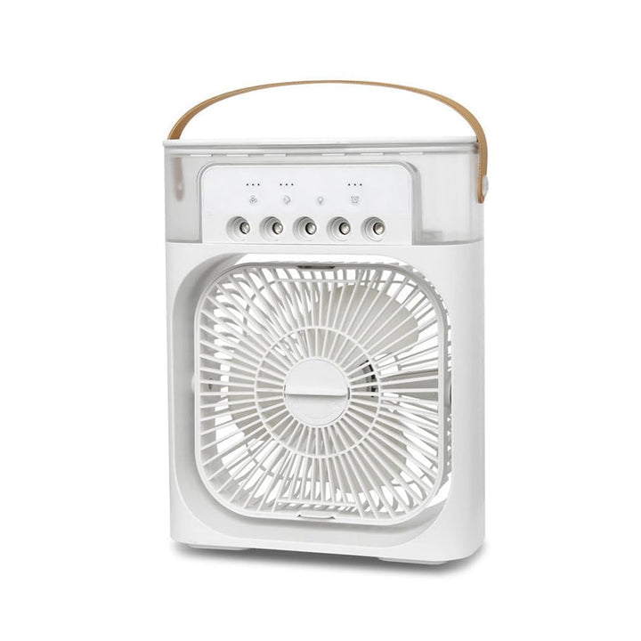 ragbare Klimaanlage Fan, 4 in 1 Personal Mini Cooling Fan mit Wassernebel Spray, 3 Geschwindigkeiten