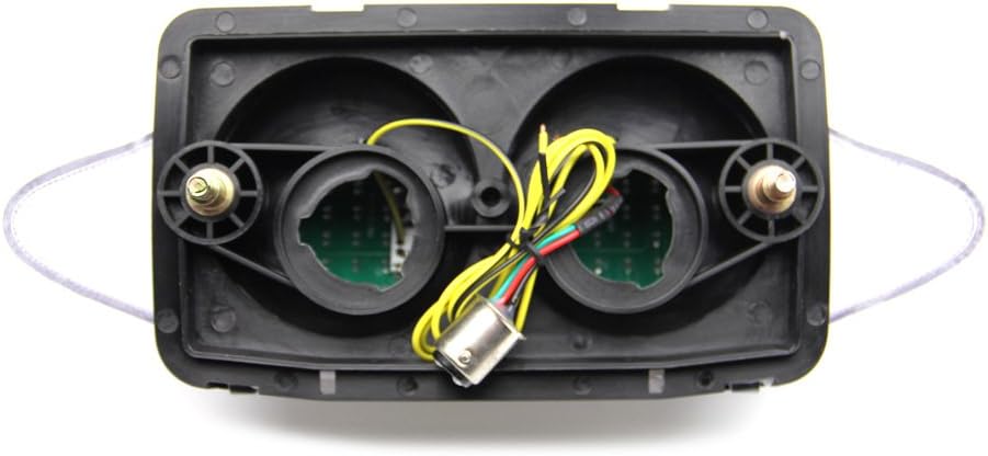avdb-moto LED-Bremslicht mit integrierten Blinker kompatibel mit Honda Cbr 600, F3, 1997/1998, VADER