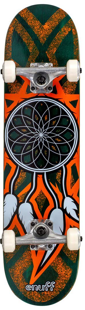 ENUFF Dreamcatcher Mini Complete Skateboard Einheitsgrösse Teal/Orange (mehrfarbig), Einheitsgrösse