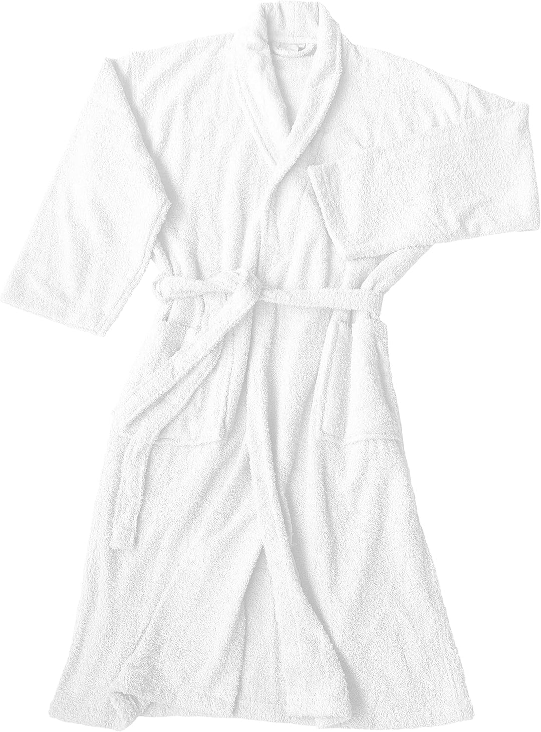 LEBENGOOD Bademantel für Damen, Herren, Unisex, Frottee 100% Baumwolle, Weicher Morgenmantel Dusche,