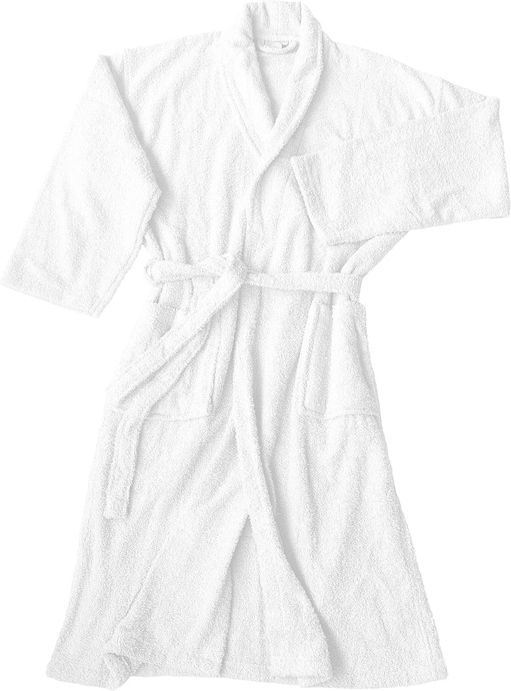 LEBENGOOD Bademantel für Damen, Herren, Unisex, Frottee 100% Baumwolle, Weicher Morgenmantel Dusche,