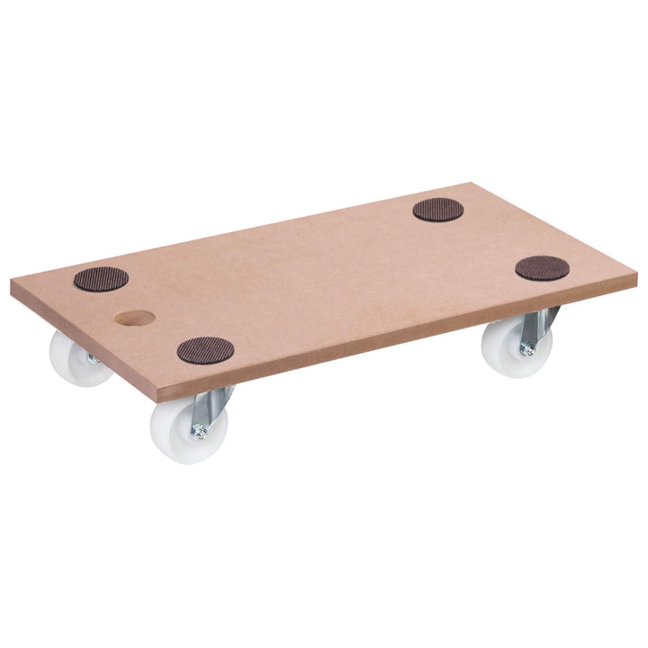 WAGNER Transportroller Transporthilfe 1121 I Plattformwagen aus MDF I 57,5 x 30 x 10 cm, Tragkraft 2