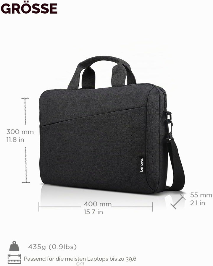 Lenovo Laptoptasche T210, Messenger-Umhängetasche für Laptop oder Tablet, schlank, strapazierfähiger