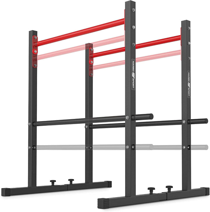 Marbo Sport Dip Station Verstellbar Dipständer Dipstation Klimmzug Barren Rack MH-D212