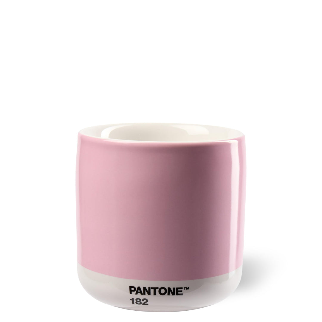 PANTONE Porzellan Latte Macchiato Thermobecher, 220ml, Light Pink 182 C