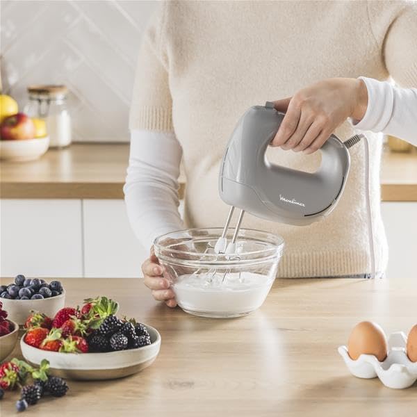 Moulinex Easy Max HM262BF0 Küchenmaschine, 300 W, kompakt, homogene Mischungen, schnelle Zubereitung