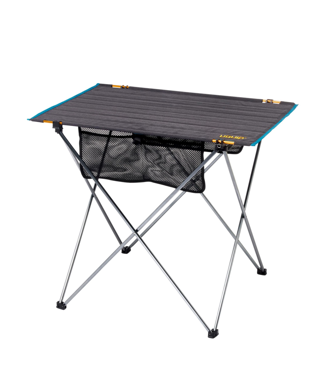 Uquip Campingtisch Liberty L Grey I 58 x 65 x 80 cm I kompakter Falttisch mit 30 kg Traglast I Leich