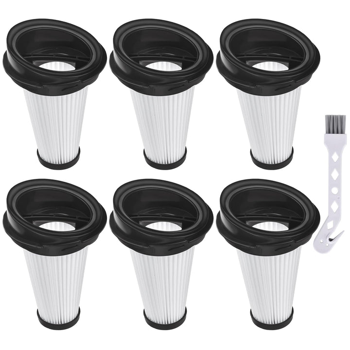 6 Stück Ersatzfilter für Grundig VCH9929L VCH9930 VCH9931 VCH9932 2 in 1 Akku-und Handstaubsauger,He