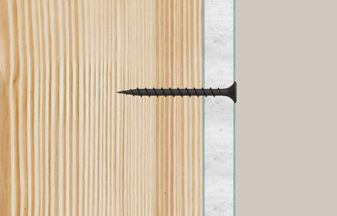 fischer Schnellbauschraube 3,9 x 35, Spezialschraube mit Trompetenkopf, Grobgewinde und Antrieb Kreu