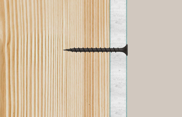fischer Schnellbauschraube 3,9 x 35, Spezialschraube mit Trompetenkopf, Grobgewinde und Antrieb Kreu