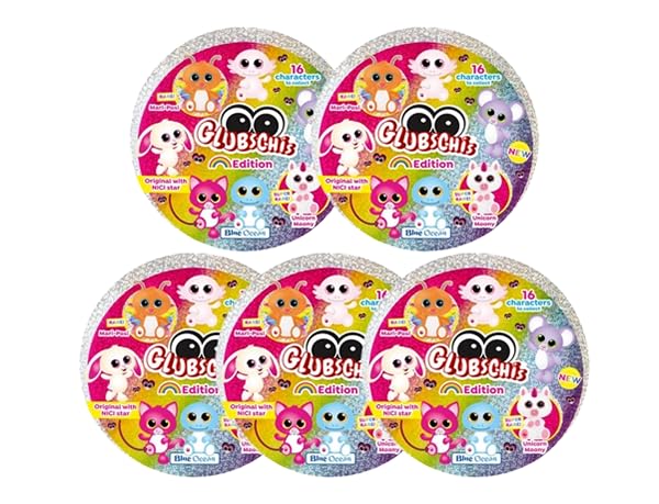 Generisch Blue Ocean Rainbow Edition Serie 6 Sammelfiguren | Überraschungstüten & Display | 16 Figur