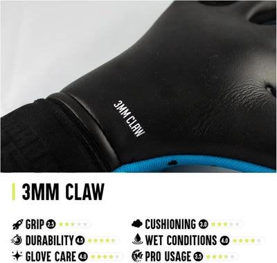 KEEPERsport Torwarthandschuhe - Varan Challenge - 3mm Grip - Fussballhandschuhe für Erwachsene und K