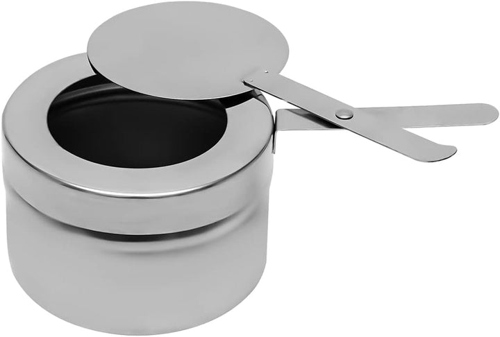 7L Edelstahl Suppentopf, Edelstahl Chafing Wärmebehälter Runder Suppenkessel Lebensmittelwärmer Buff