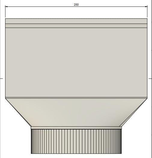 Klimaanlagen-Schlauch-Adapter für Dachfenster und Kippfenster – 14,5 cm Durchmesser, mit Universal-G