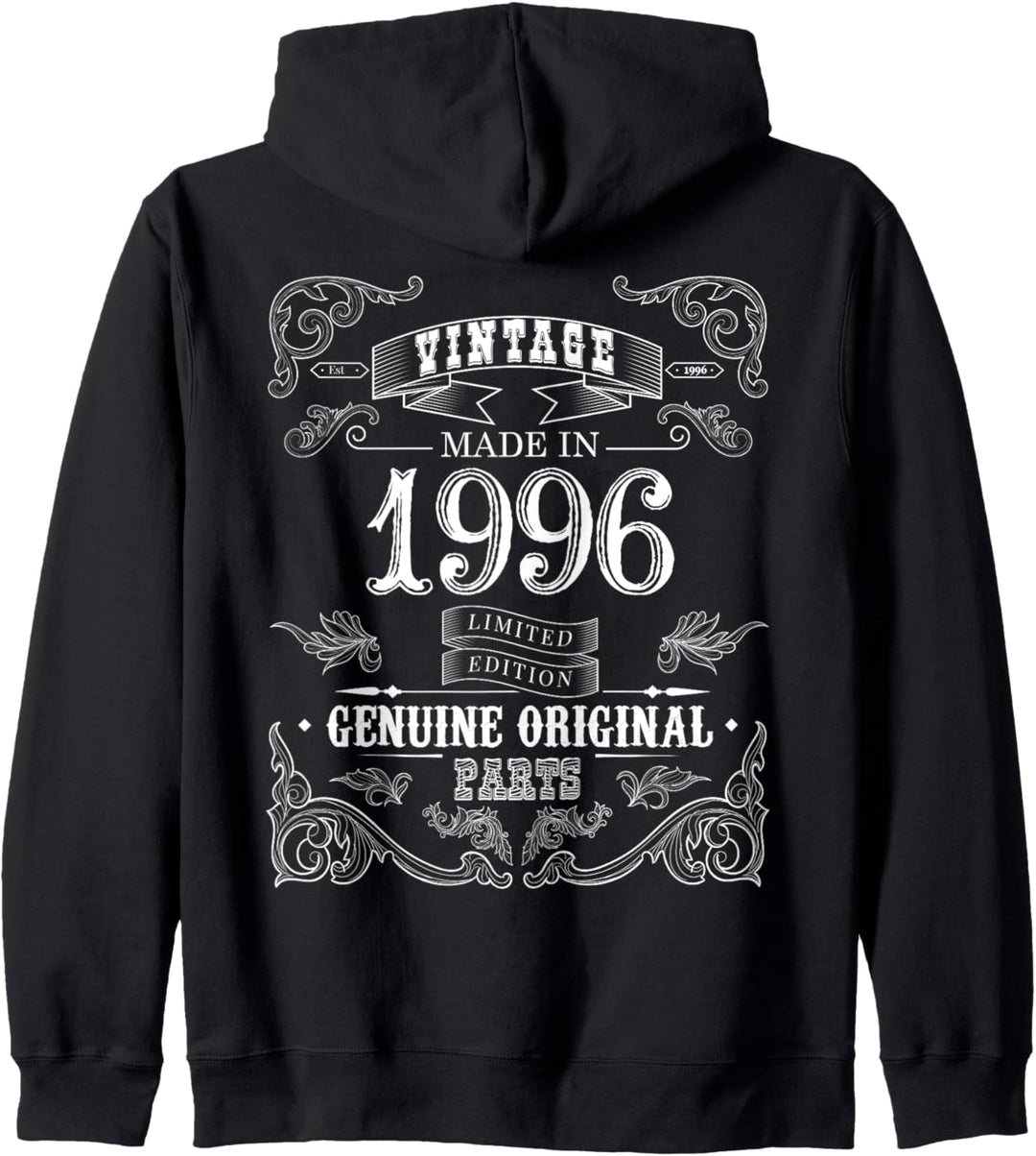 Geburtstagsgeschenk zum 27. Jahre alt, 1996, Geburtstagsgeschenk Kapuzenjacke