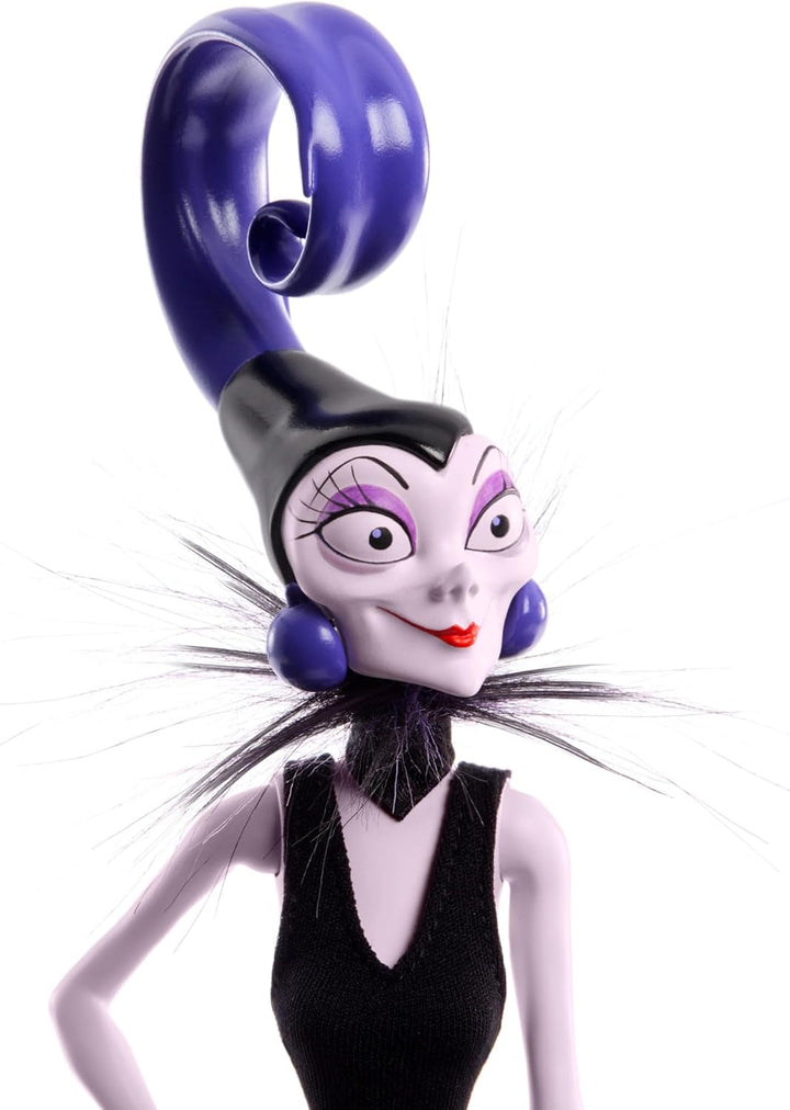 Mattel DISNEY Villains Böse Königin, Cruella de Vil & Yzma - Legendäre Schurkinnen Set mit detailrei