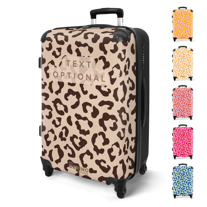NoBoringSuitcases.com® Reisekoffer 67cm 72L Personalisiert - Grosser Hartschalenkoffer mit Rollen, L