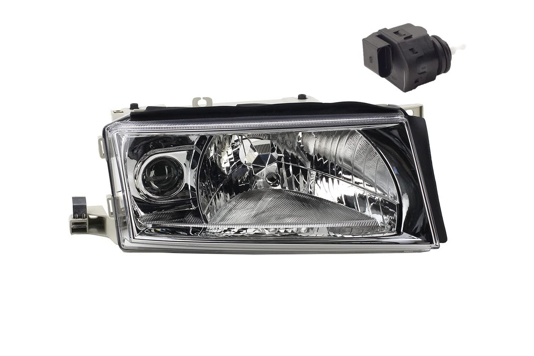 Johns, Scheinwerfer Halogen Front kompatibel zu Octavia 1U Rechts ink. Stellmotor