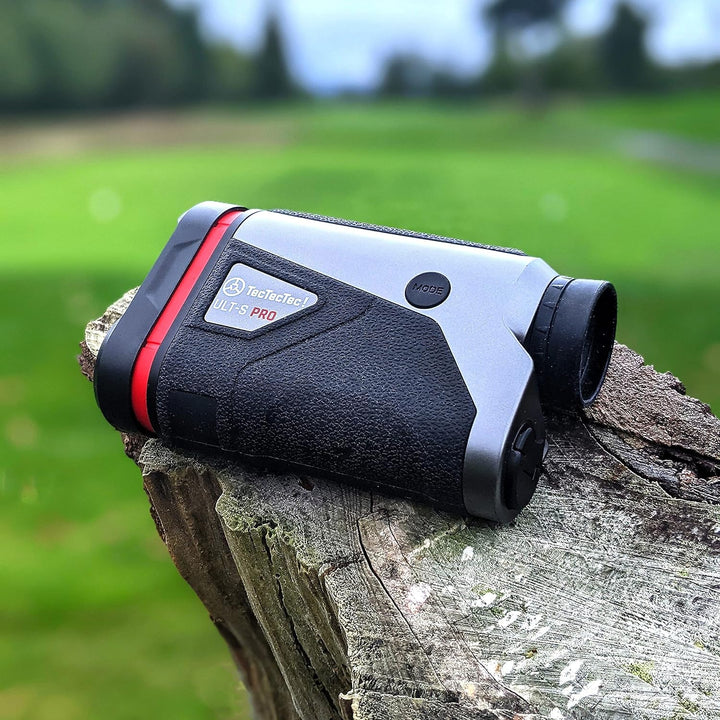 TecTecTec ULT-S & ULT-S Pro mit Stabilisierungs-Golf-Entfernungsmesser mit Neigung und Vibration, Hy