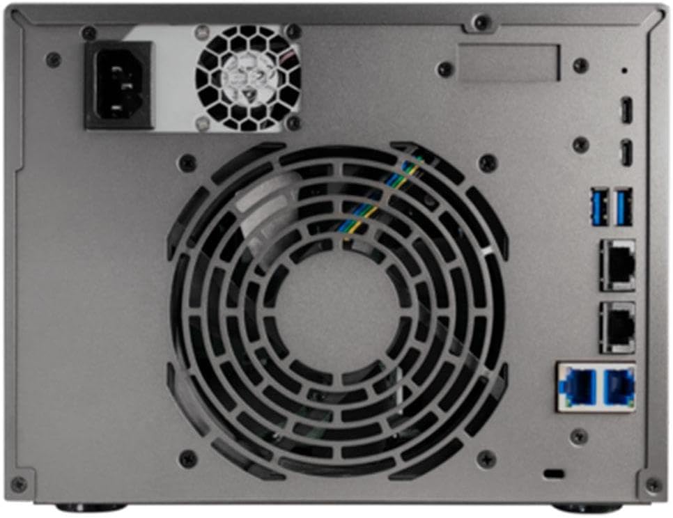Asustor Lockerstor 6 Gen3 AS6806T 6 Bay NAS Netzwerkspeicher, AMD Ryzen Quad-Core 2.3 GHz, 16GB RAM