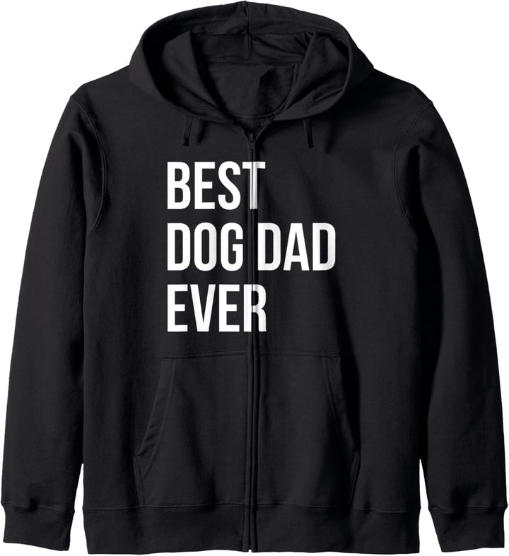 Best Dog Dad Ever Hundepapa Hunde Spruch Kapuzenjacke