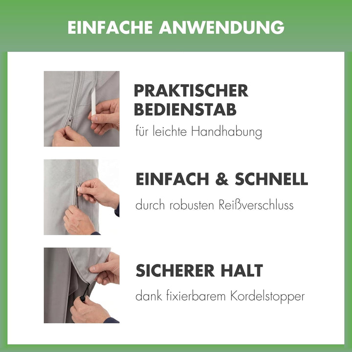 Doppler Gartenschirm Hülle Jack XL für Pendelschirm I Schutzhülle für Sonnenschirm mit max. Durchmes