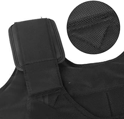 Estink Gewichtsweste(Leere Weste ohne Stahlplatte), Verstellbare Trainingsweste Gilet Gewichtete, Ma