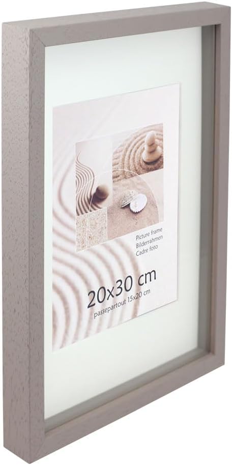 KM Foto 3D Objektrahmen Holz Bilderrahmen Shirt Trikot Rahmen Collage Wanddeko Poster S223: Farbe: T