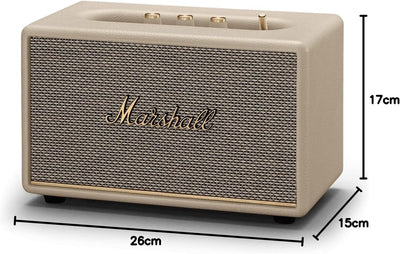 Marshall Acton III Bluetooth Lautsprecher, kabellos – Crème Cream Single, Cream Single