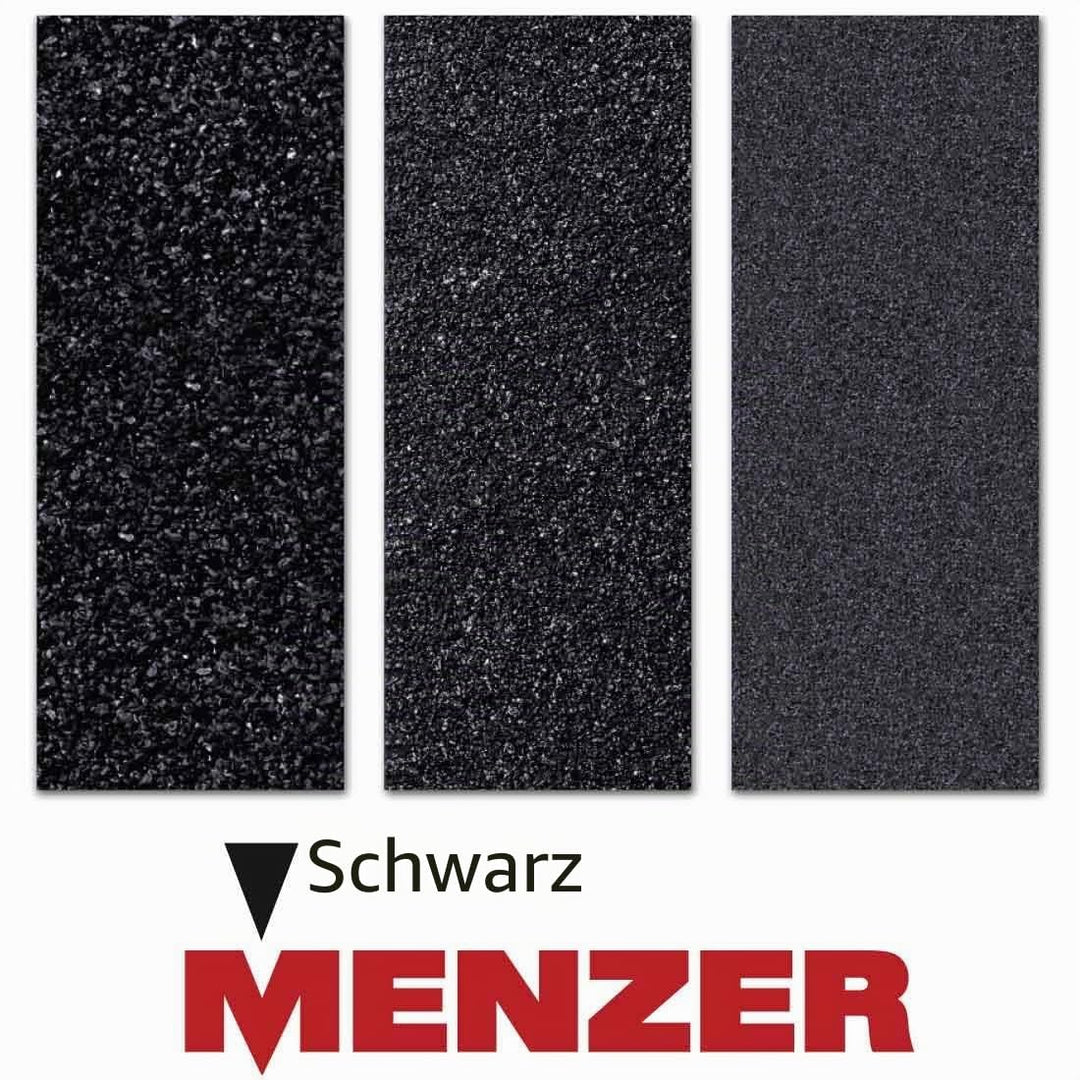 MENZER Black Klett-Schleifscheiben, 225 mm, f. Trockenbauschleifer, Siliciumcarbid (10 Stk.) K16 Kor