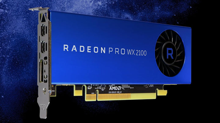 AMD Radeon Pro WX 2100 2 GB GDDR5 PCIe 1 x DP 2 x mDP, Radeon Pro WX 2100