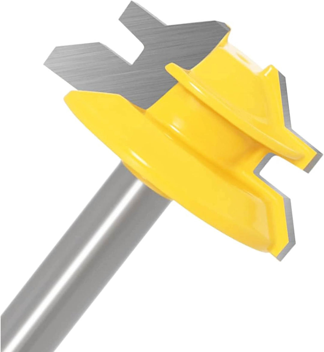 45 Grad Lock Mitre Router Bit, APLUS Holzfräser, Nutfräser + 8 mm Schaft Zungenschaft und Nutfräse S