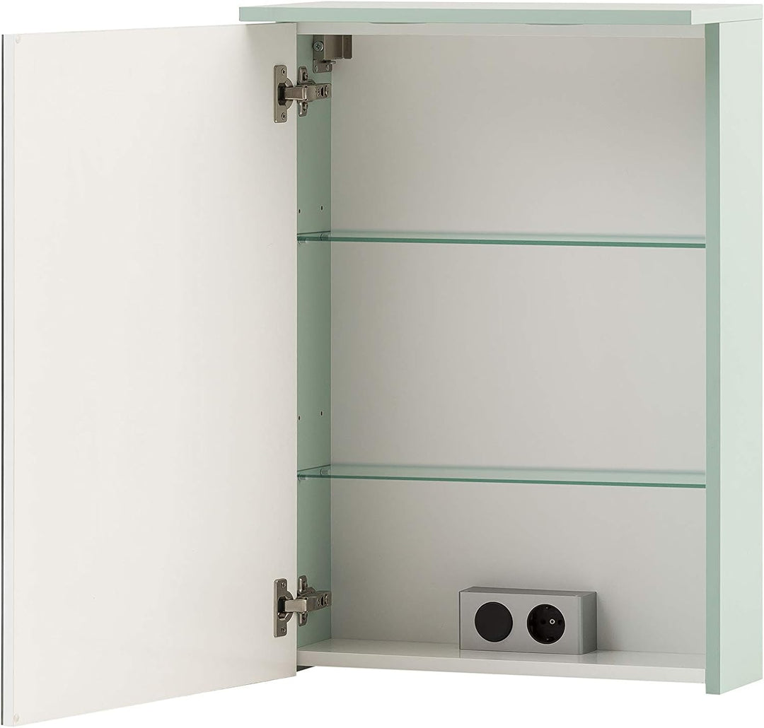 Schildmeyer Spiegelschrank Gloria 146574, Mint, 72,3 x 50,4 x 16 cm, Mint