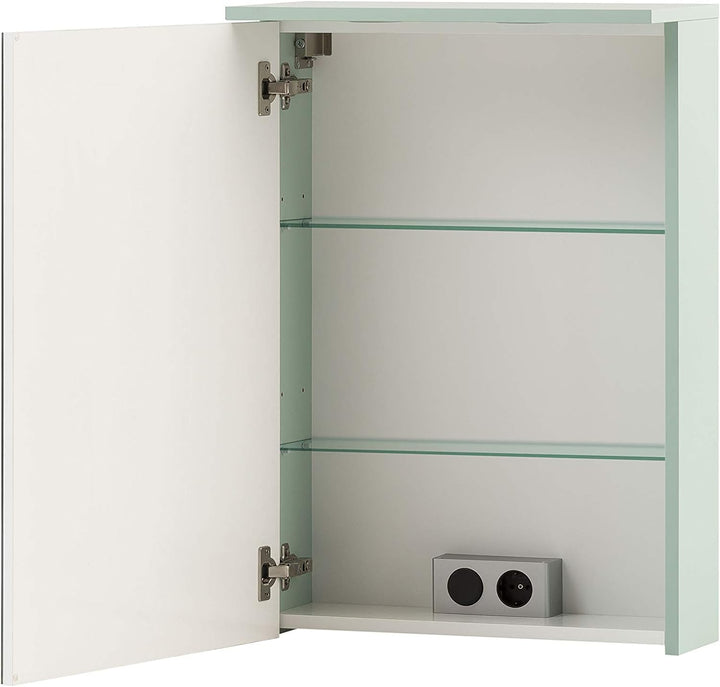 Schildmeyer Spiegelschrank Gloria 146574, Mint, 72,3 x 50,4 x 16 cm, Mint