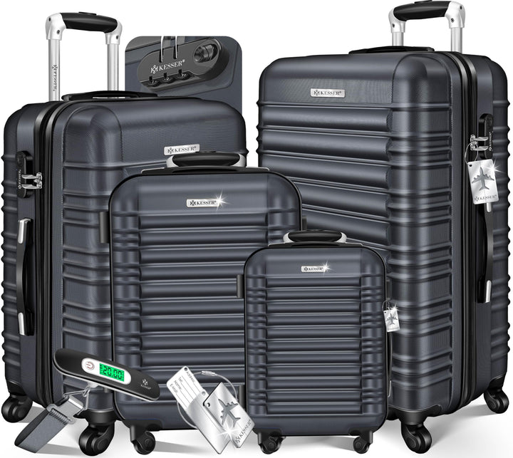 KESSER® 4tlg. Hartschalenkofferset Hard Shell Basic Hartschalenkoffer Trolley Koffer Reisekoffer Rei