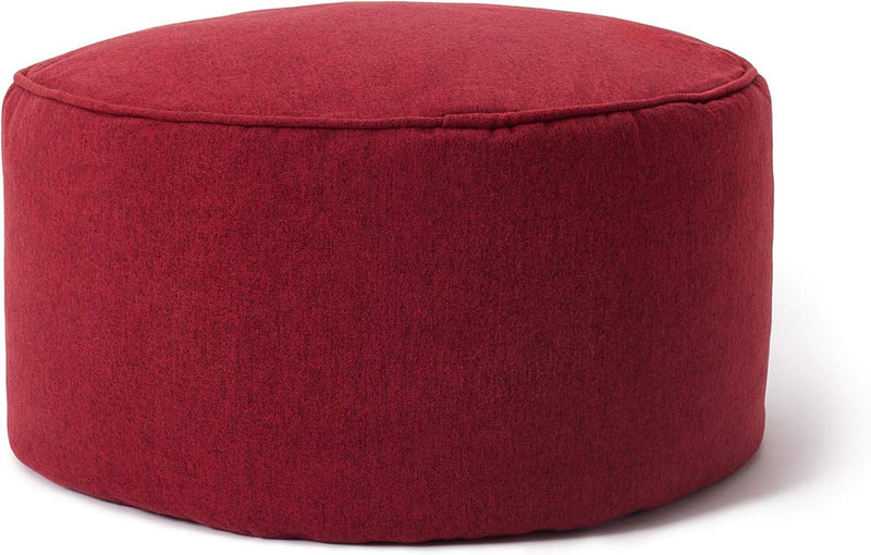 Lumaland Sitzsack Pouf (50 L) | Kompakter Sitzsack mit 3-in-1-Funktion: bequemer Hocker, praktisches