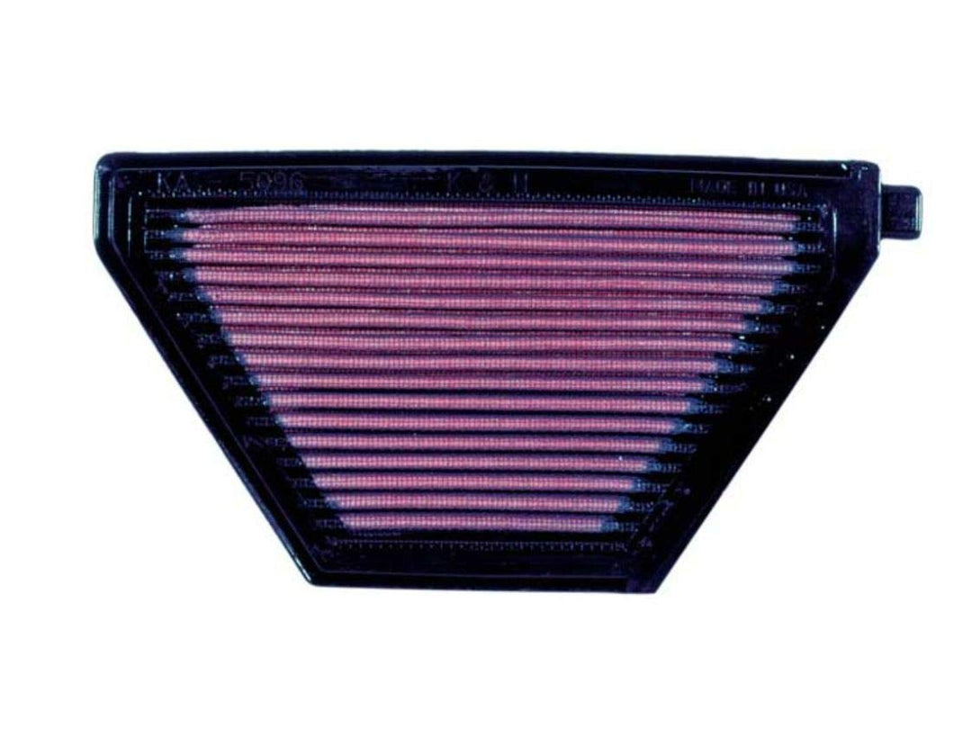 K&N KA-5096 Motorrad Tauschluftfilter, Rot