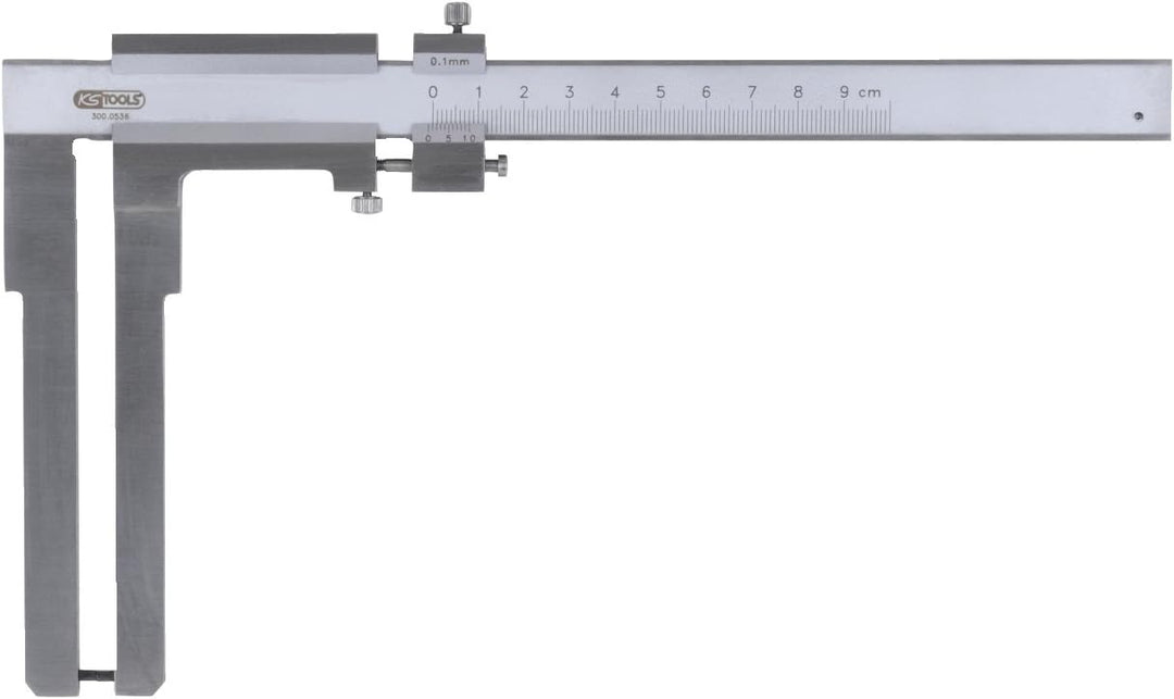 KS Tools 300.0536 Bremsscheiben-Messschieber, 0-90mm, 0-90mm