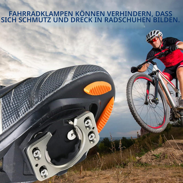 speedplay zer0 cleats + 1-Paar Schnellfreigabeschuhabdeckungsadapter für SpeedPlay Zero Fahrradkit,