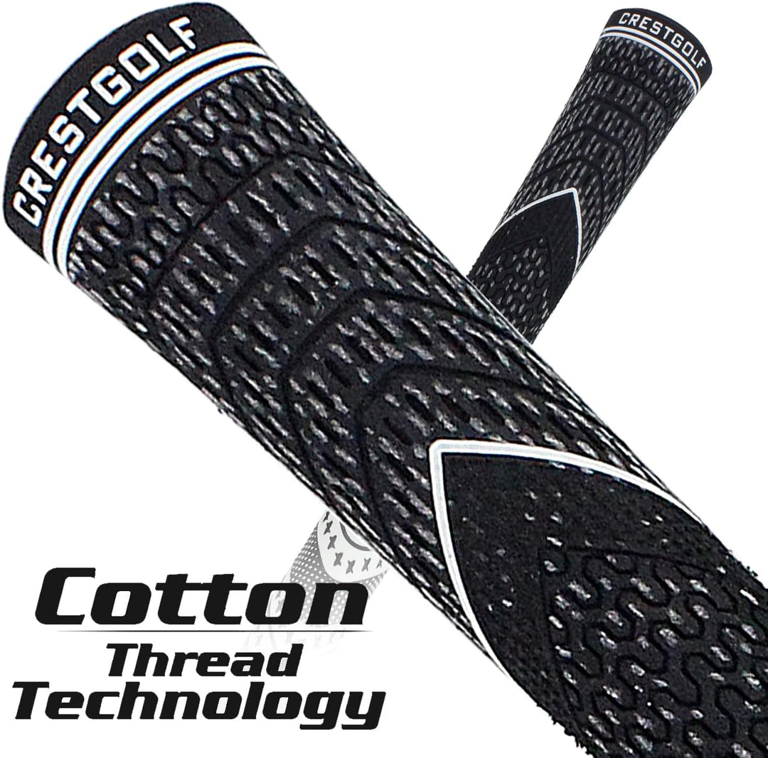 CRESTGOLF Golfgriffe Aktualisierte Multi-Compound-Golfgriffe für Golfschläger, Golf Grips Set mit 13