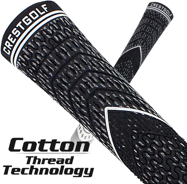 CRESTGOLF Golfgriffe Aktualisierte Multi-Compound-Golfgriffe für Golfschläger, Golf Grips Set mit 13